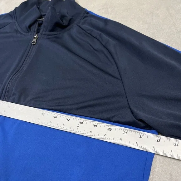 Nike Track Jacket Men's XL Academy 19 Full Zip/Pockets Soccer Blue Y2K Vtg - Picture 4 of 16